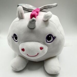 Animal Adventure White Unicorn Pegasus Stuffed Animal 8 Inch